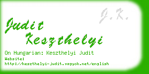 judit keszthelyi business card